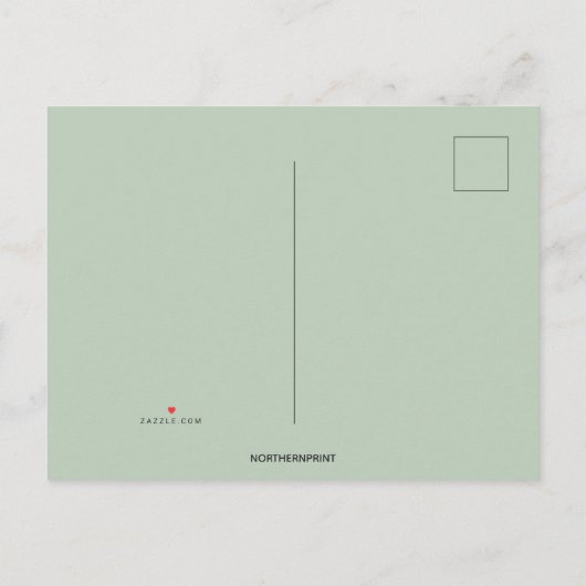 編集可能な赤ポインセティアスクリスマスディナーダンス インビテーションポストカード (裏面)