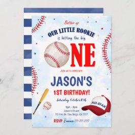 編集可能な野球の招待状 招待状