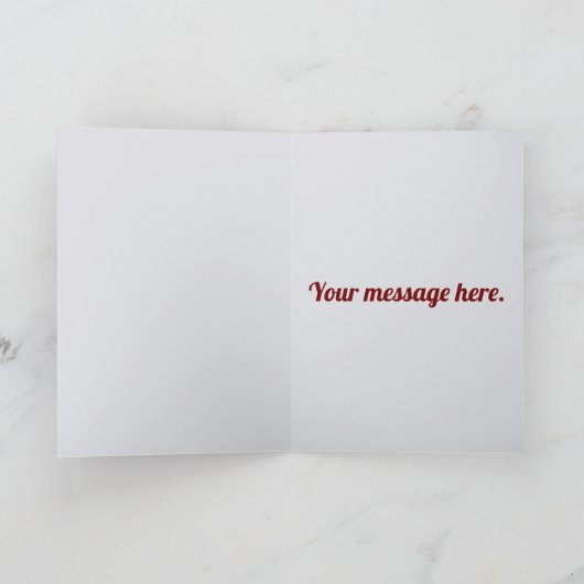 編集可能な野球今あなたは1枚の誕生日カード カード (内部)