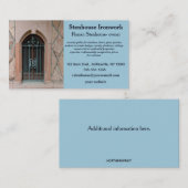 編集可能な鉄工所とセキュリティグリル 名刺 (正面/裏面)