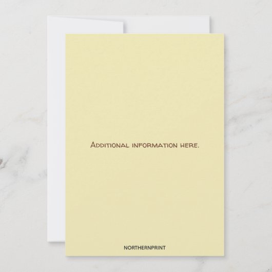 編集可能な鉛筆クレヨン教師引退パーティー 招待状 (裏面)