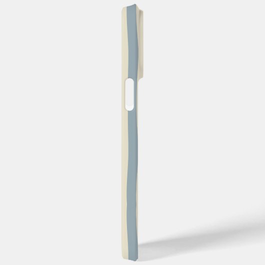 編集可能な銘文色付き線ミニマル Case-Mate iPhoneケース (裏面 / 右)