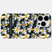 編集可能な銘文 フラワーミニマリスト Case-Mate iPhoneケース (裏面 (横))