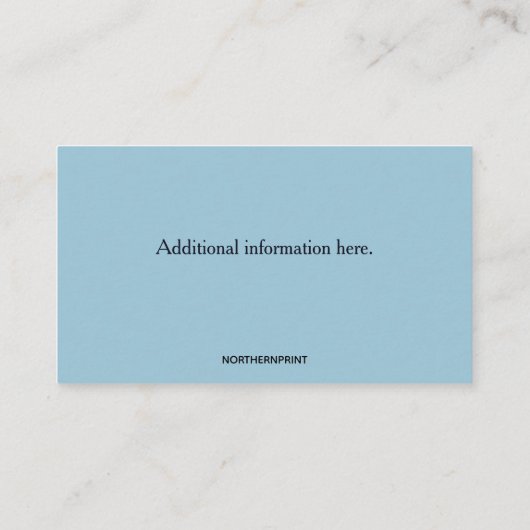 編集可能な鍼療法 名刺 (裏面)