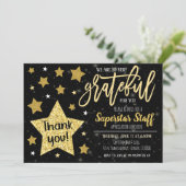 編集可能な鑑賞招待状 招待状 (スタンド正面)