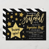 編集可能な鑑賞招待状 招待状 (正面/裏面)