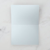 編集可能な電車の折りたたみ式誕生日感謝カード サンキューカード (内部)