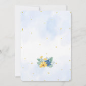 編集可能な風船の招待状 招待状 (裏面)