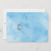 編集可能な馬の誕生日写真招待状 招待状 (裏面)