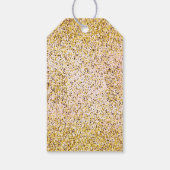 編集可能な魔法のパーティ特典ラベル ギフトタグ (裏面)