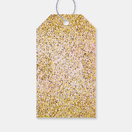 編集可能な魔法のパーティ特典ラベル ギフトタグ (裏面)