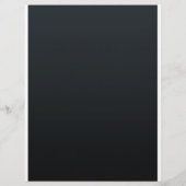 編集可能な黒と金ゴールドバルーン大人誕生日 チラシ (裏面)