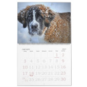 編集可能な20xx犬カレンダー カレンダー (1月 2027)