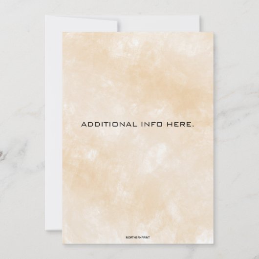 編集可能な BBQ に集まろう 招待状 (裏面)