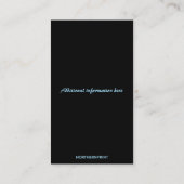 編集可能なAccountant Calculator 名刺 (裏面)