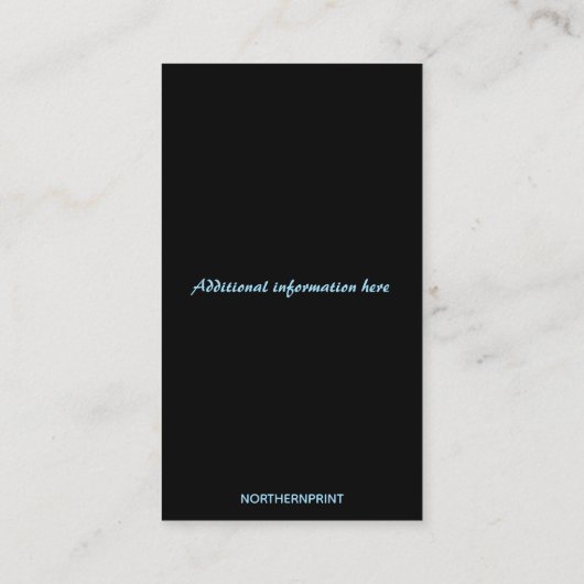 編集可能なAccountant Calculator 名刺 (裏面)