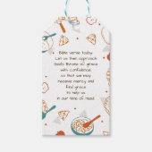 編集可能なApple Pie引用文ギフトラベル ギフトタグ (正面)