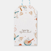 編集可能なApple Pie引用文ギフトラベル ギフトタグ (裏面)