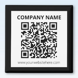 編集可能なQRコードとカスタマイズシンプル可能なデザイン マグネット