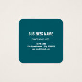 編集可能なQRコードとグラデーション付きロゴグラデーション (裏面)