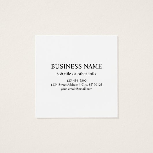 編集可能なQRコードとビジネスロゴまたはイメージ (裏面)