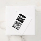 編集可能なQRコードとビジネスロゴまたはイメージ フェイバータグ (インサイチュ)