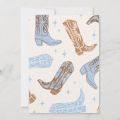 編集可能なRodeo月次フォトバナーカード 招待状 (裏面)