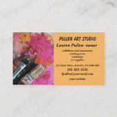 編集可能アートスタジオ 名刺 (正面)