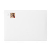 編集可能イエスとマリア神祝福 ラップアラウンドラベル (正面)