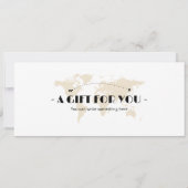 編集可能イスタンブールトルコ飛行機搭乗パス 招待状 (裏面)