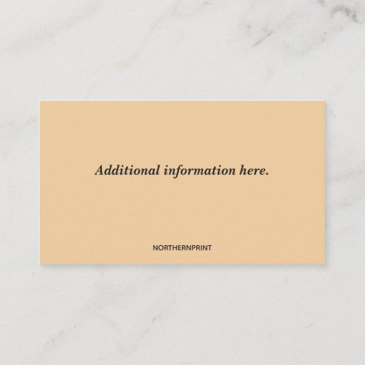 編集可能ウマ科のカイロプラクター名刺 名刺 (裏面)