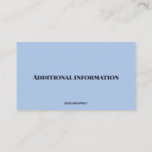 編集可能エネル太陽のギーパネル名刺 名刺 (裏面)