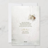 編集可能エレガントクリスマスカードの写真 シーズンカード (裏面)