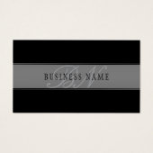 編集可能エレガントスクリプトビジネス名/その他の文字 (正面)