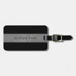 編集可能エレガントスクリプトビジネス名/その他の文字 ラゲッジタグ