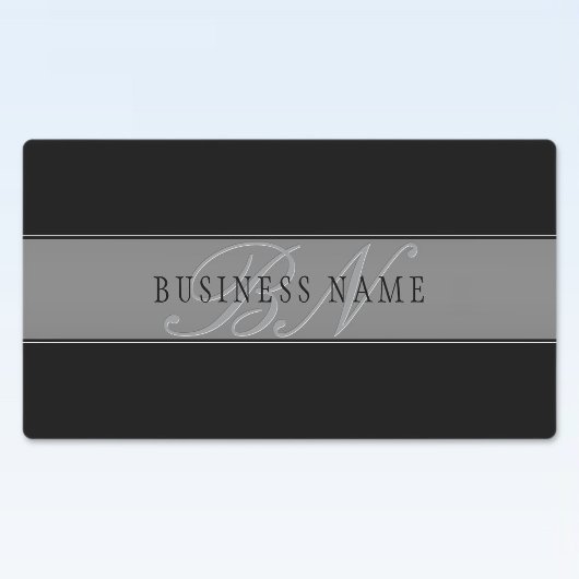 編集可能エレガントスクリプトビジネス名/その他の文字 ラベル