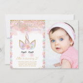 編集可能エレガントパーティー招待状 招待状 (正面)