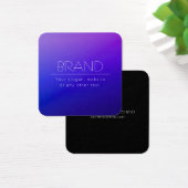 編集可能エレガント文字とフェモダンーディングパープルカラー (デスク)