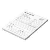 編集可能オークション受入 | ミニマリスト事業 ノートパッド (回転)