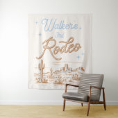 編集可能カウボーイパーティータペストリー タペストリー (インサイチュ)