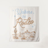 編集可能カウボーイパーティータペストリー タペストリー (正面)