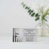 編集可能カメラホームセキュリティ名刺 名刺 (スタンド正面)