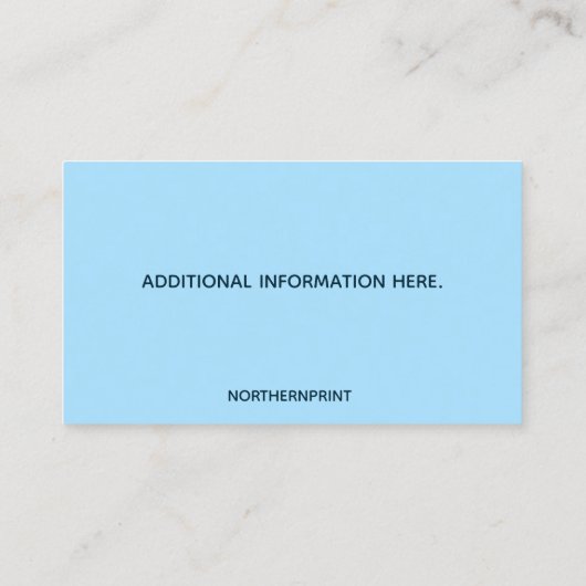 編集可能カラオケジョッキーマイク名刺 名刺 (裏面)