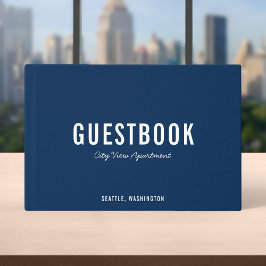 編集可能カラーはっきりしたとスクリプモダントのゲストブック ゲストブック