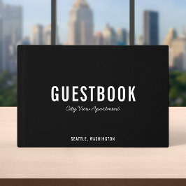 編集可能カラーはっきりしたとスクリプモダントのゲストブック ゲストブック