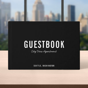 編集可能カラーはっきりしたとスクリプモダントのゲストブック ゲストブック