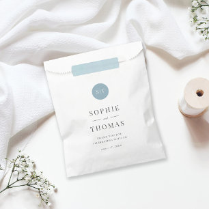 編集可能カラークラシックラウンドモノグラム結婚ズ フェイバーバッグ