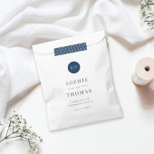 編集可能カラークラシックラウンドモノグラム結婚ズ フェイバーバッグ