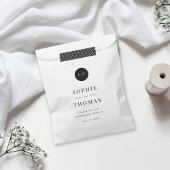 編集可能カラークラシックラウンドモノグラム結婚ズ フェイバーバッグ