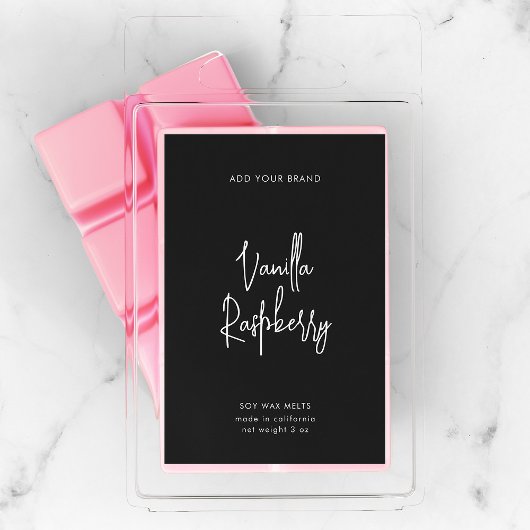 編集可能カラースクリプトミニマリスト製品ラベル ワインラベル